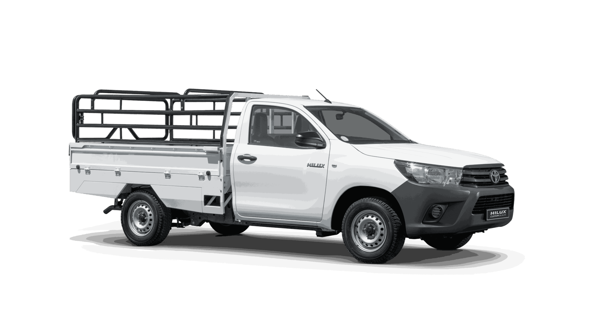 2.4GD6 4X4 6MT F-Deck Cargo Rails With Dropside