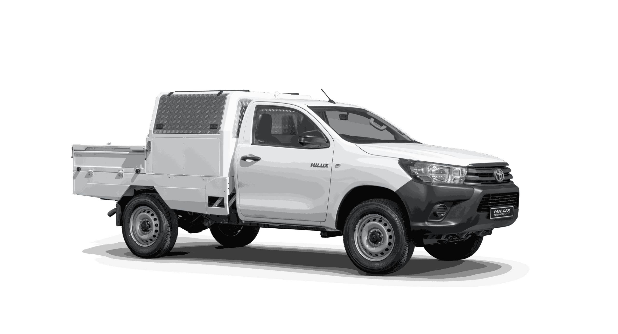 2.4GD6 4X4 6MT F/Deck Field Technician Canopy With Half Dropside