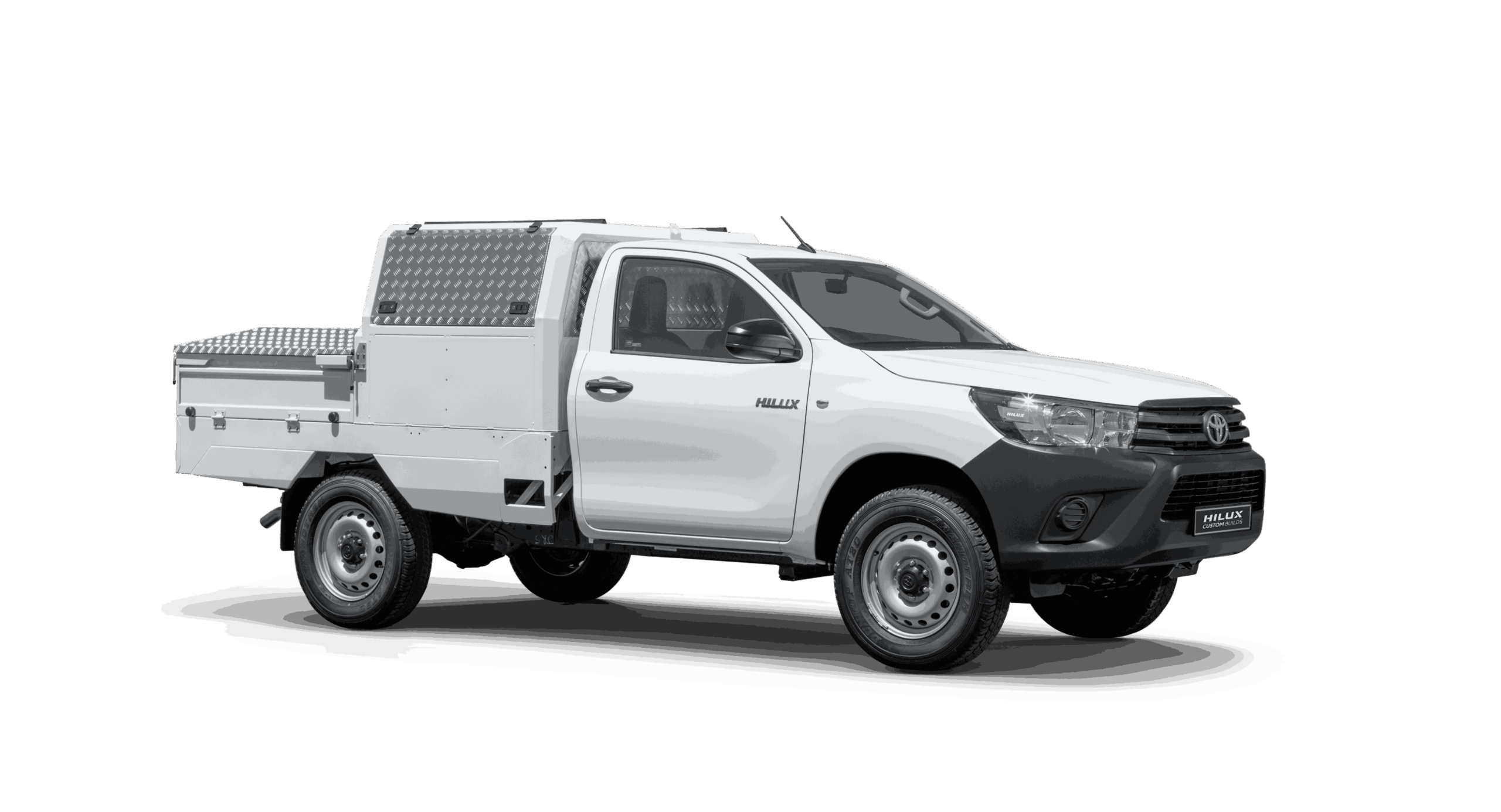 2.4GD6 4X4 6MT F/Deck Field Technician Canopy With Half Dropside And Lid